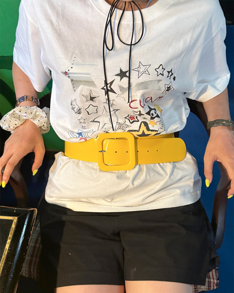 エナメルカラーベルト | ファッション通販サイト NUGU