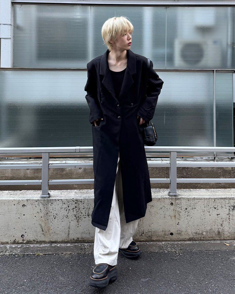 ブレザーロングコート | ファッション通販サイト NUGU