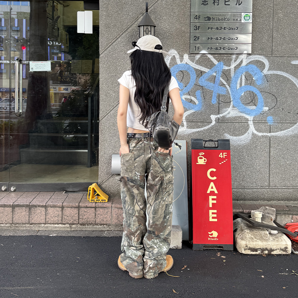 MARK & LONA ベージュカモフラージュパンツ MARK & LONA ベージュ