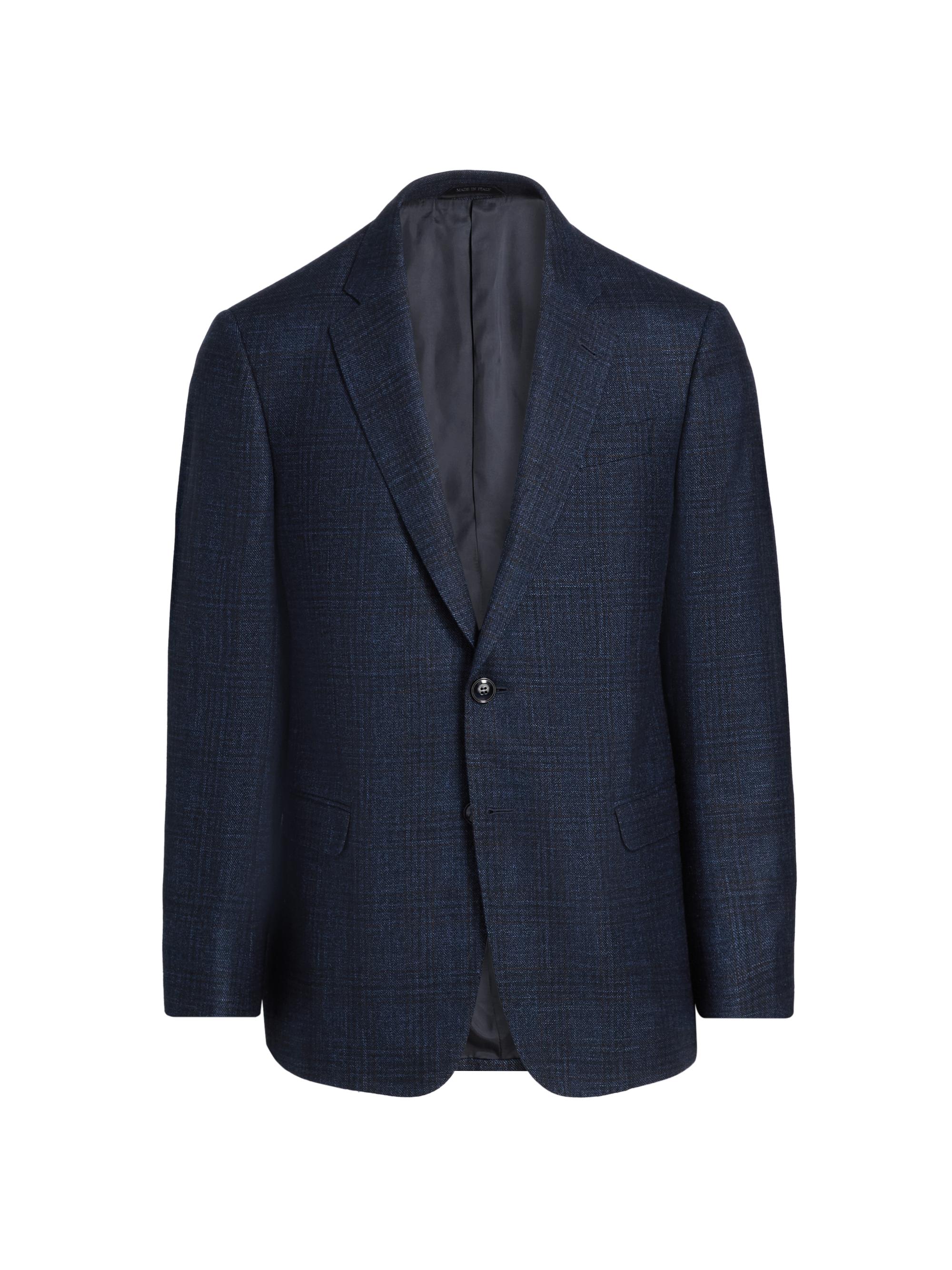 Giorgio Armani Virgin Wool Single-Breasted Blazer | Saks Fifth Avenue