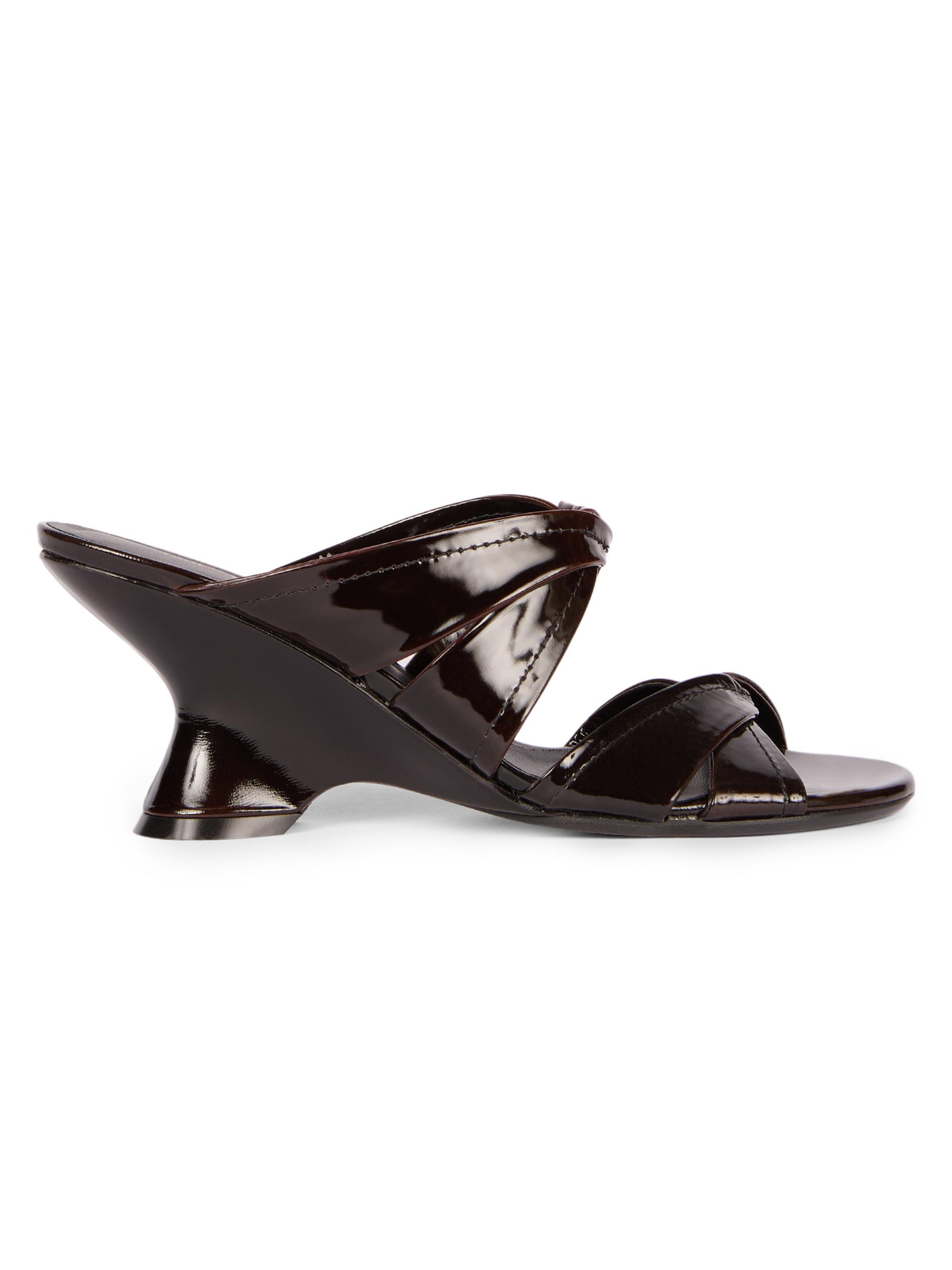 LOEWE Toy Panta 45MM Leather Mule Slides | Saks Fifth Avenue