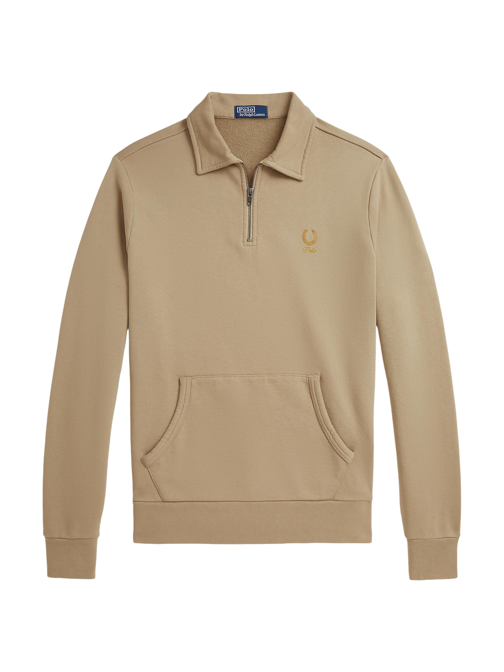 Polo Ralph Lauren Double-Knit Mesh Quarter-Zip Sweatshirt | Saks