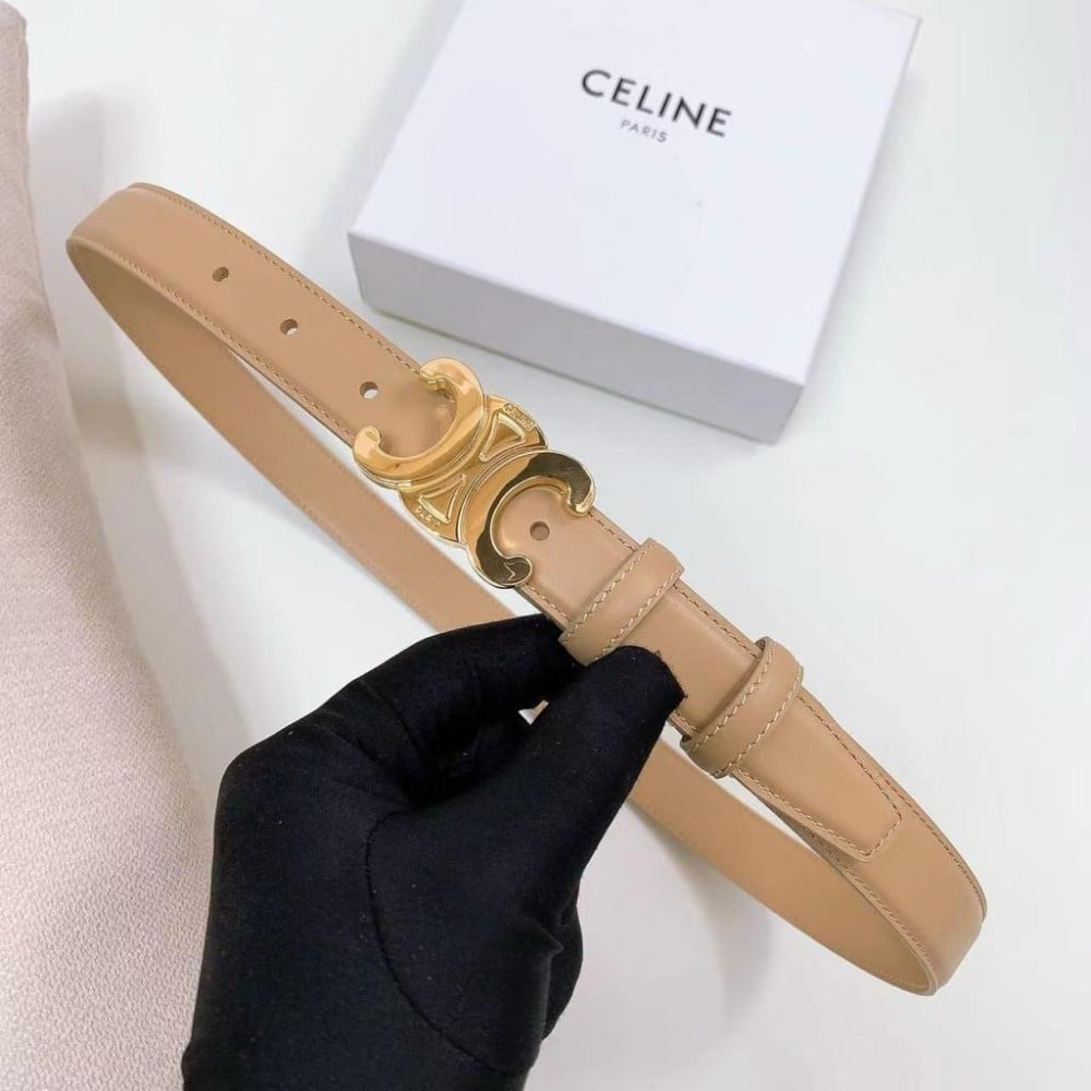 Celine beige belt - E-SEVEN STORE