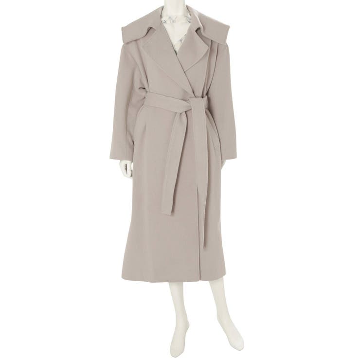 ウールセーラーカラーロングコート[品番：MKSW0041732]｜MERCURYDUO