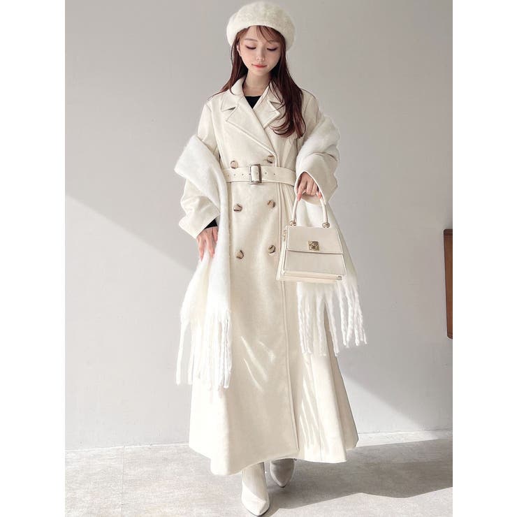 フレアデザインロングコート[品番：MKSW0053969]｜RESEXXY（リゼクシー