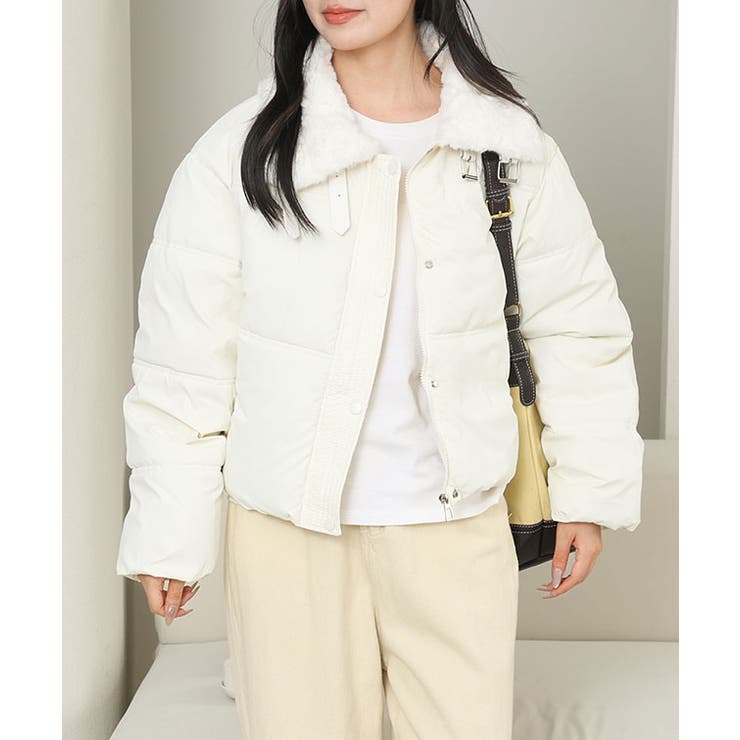 ベルト付き 2WAY ボアカラー[品番：LCLW0007482]｜レースレディース