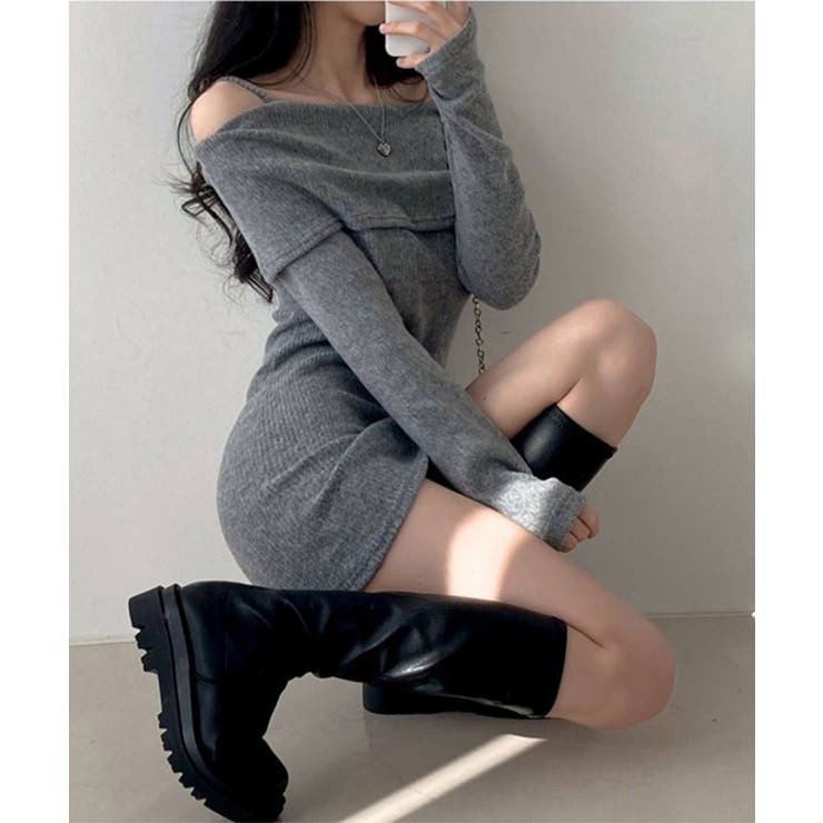 Jasmine】オフショルミニワンピース Jasmine Grandiflor…[品番