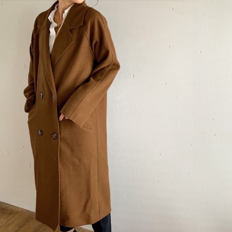 ダブルチェスターコート[品番：AMTW0001030]｜JUNOAH（ジュノア ）の