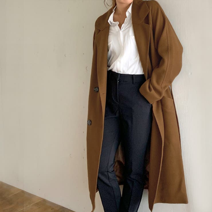 ダブルチェスターコート[品番：AMTW0001030]｜JUNOAH（ジュノア ）の