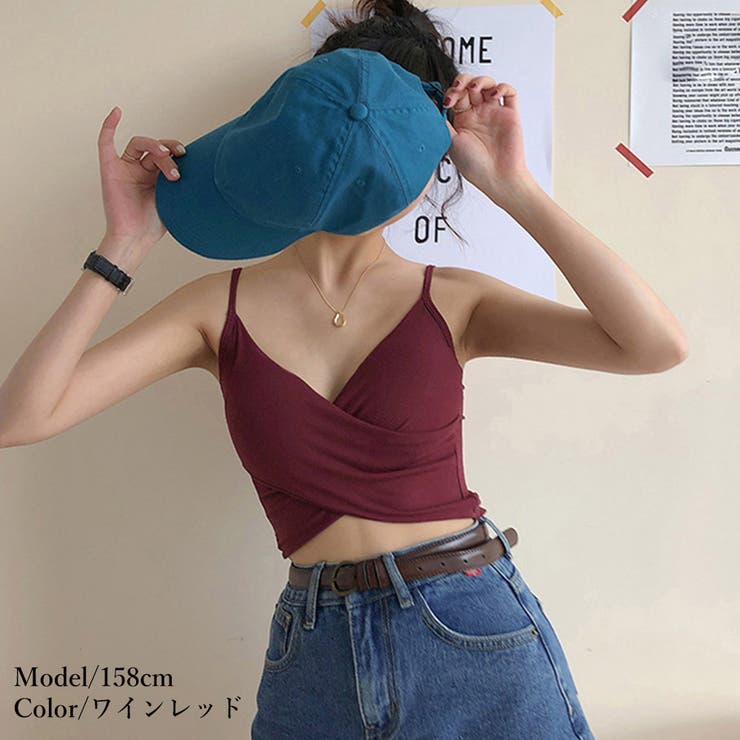 フロントクロス キャミソール[品番：AGCW0001110]｜SUNSHINE CLOSET