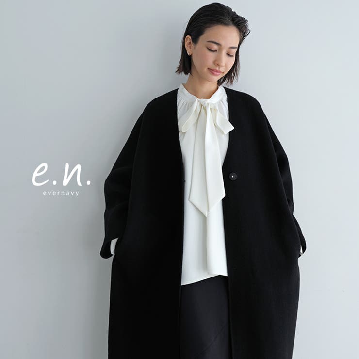 evernavy エバーネイビー ノーカラー[品番：AZ000005025]｜andme