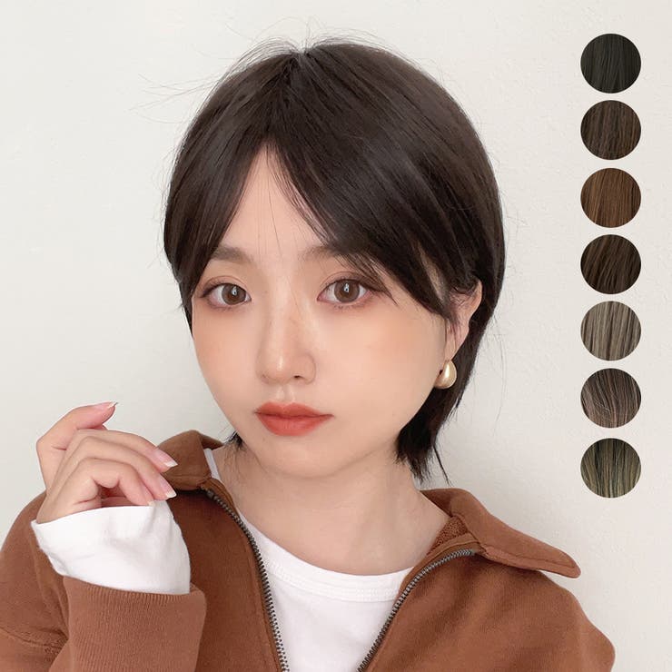 マム【新品未使用】フォンテーヌ ブラウンショートウィッグ ショート