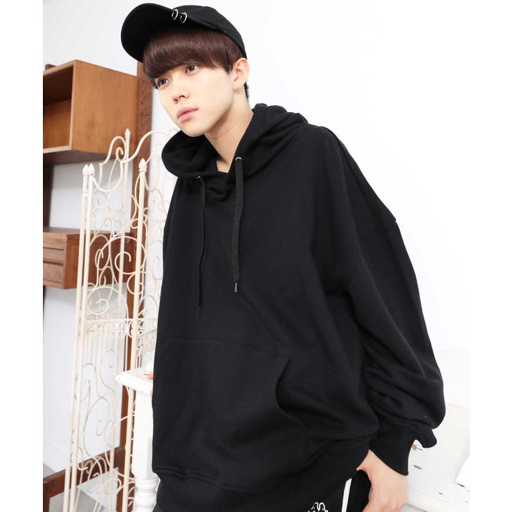 ビッグシルエット プル パーカー[品番：JG000011566]｜G.O.C