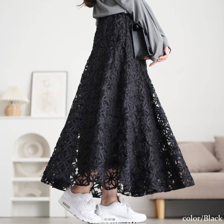 大きいサイズレディース スカート ボトムス[品番：GJ000021536