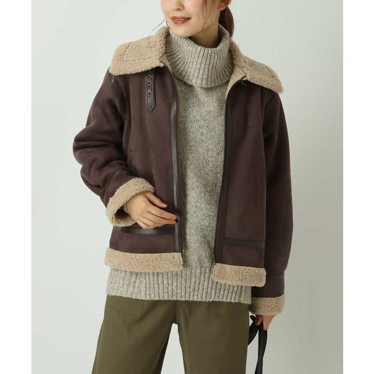 B3ボアジャケット[品番：ITKW0007173]｜a.v.v【WOMEN】（アーヴェヴェ