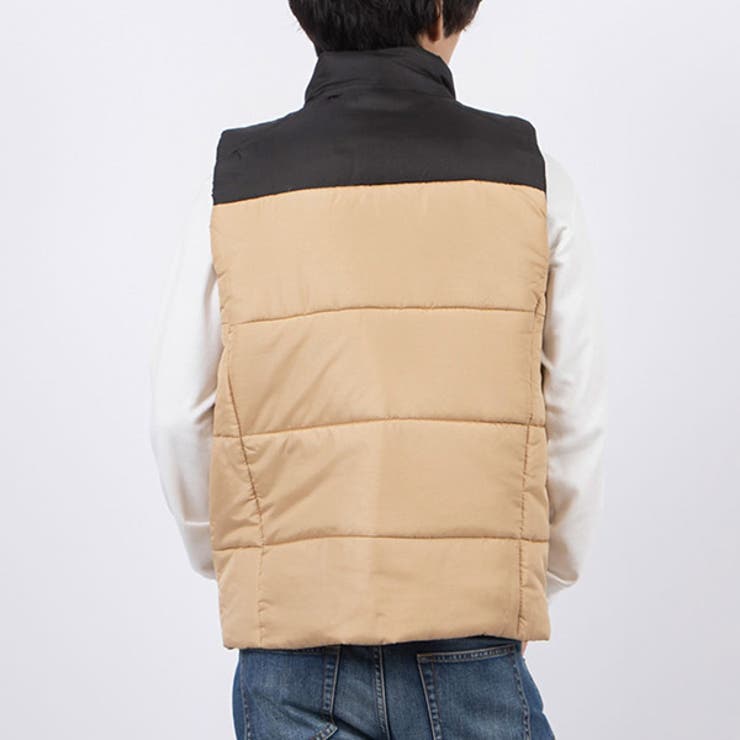 ベスト 中綿ベスト バイカラー[品番：XV000021109]｜Style Block MEN