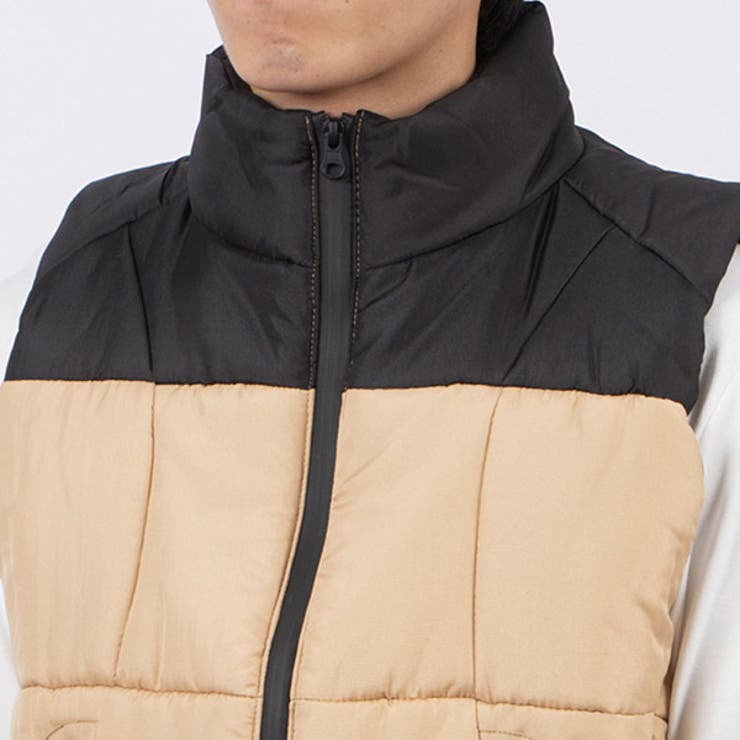 ベスト 中綿ベスト バイカラー[品番：XV000021109]｜Style Block MEN