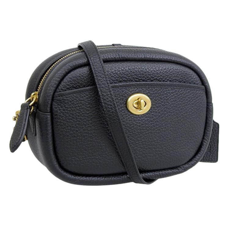 COACH ブラック ショルダーバッグ シグネチャー カメラバッグ 【公式通販】