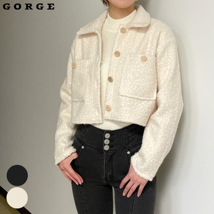 クロップドボアジャケット[品番：GORW0008477]｜GORGE （ゴージ）の