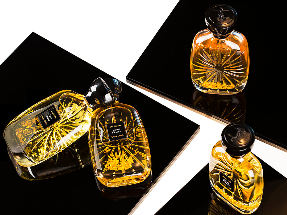 金箔が舞う香水「Atelier des Ors（アトリエ デ ゾー）」4/8日本初上陸