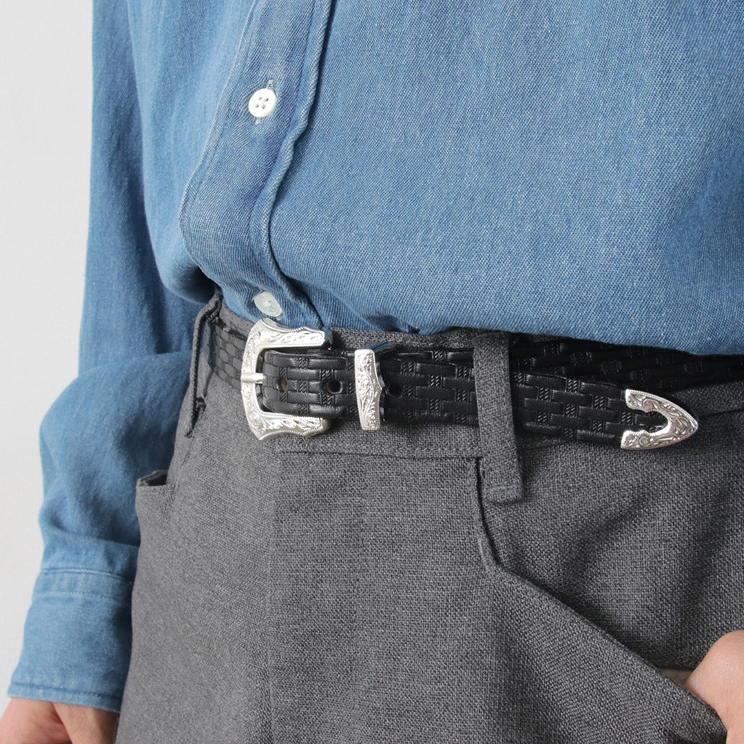 20％OFF】TORY LEATHER（トリーレザー） 3/4インチ ウエスタンベルト