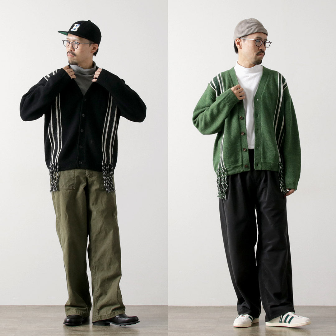 SON OF THE CHEESE（サノバチーズ） フリンジニット カーディガン