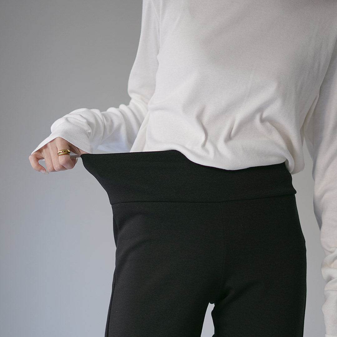 YENN（イェン） フロントスリット レギンス /イージーパンツ スリム