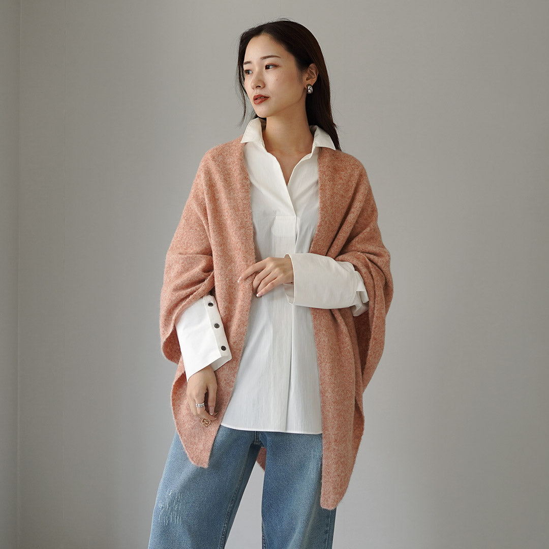 YENN（イェン）アルパカ ミックス スカーフ / レディース ストール