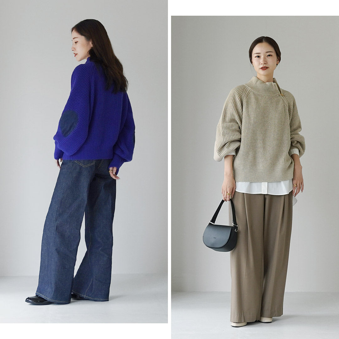 Cph/Golf ハーフジップ セーター M カーキ Cph/Golf ハーフジップ