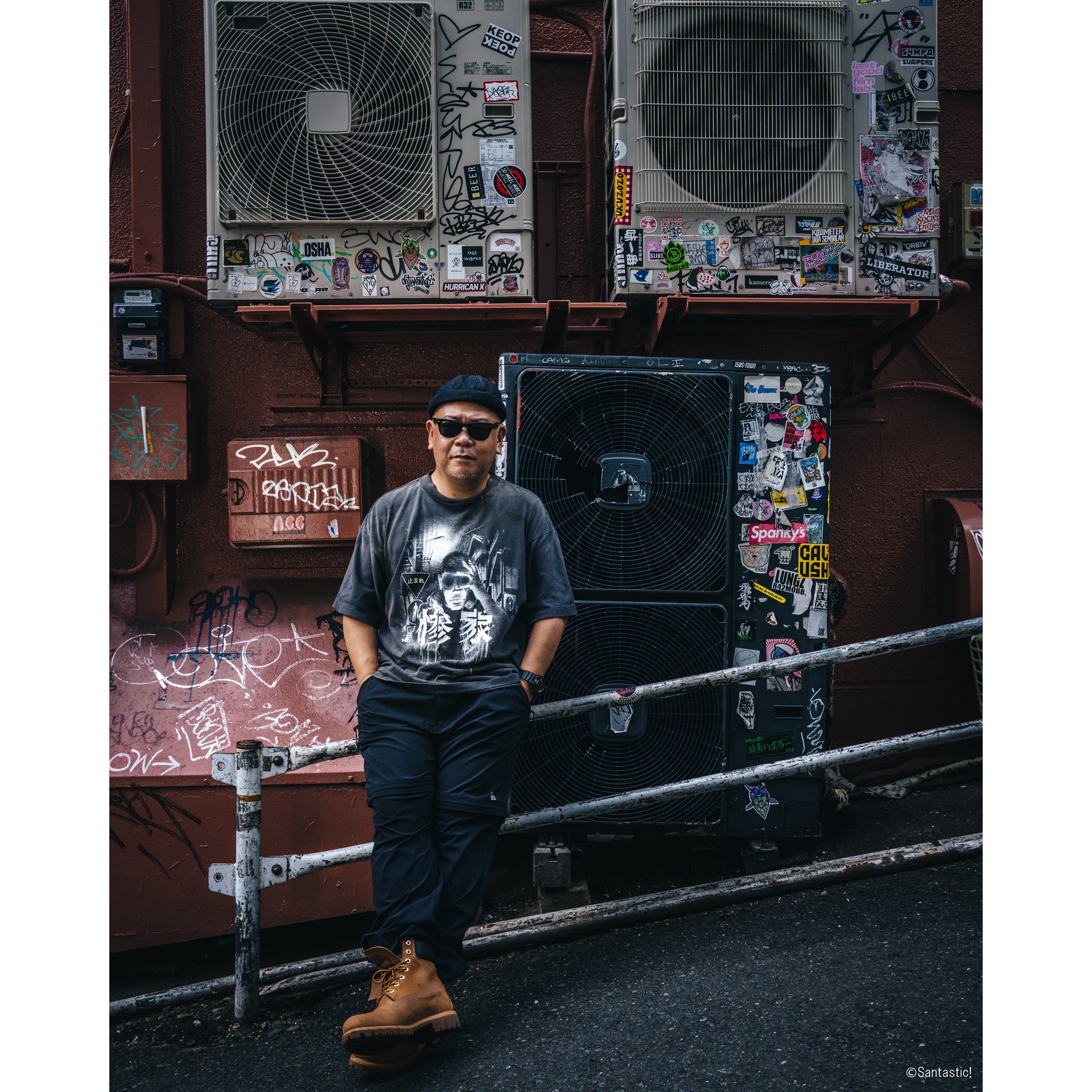 SAINT Mxxxxxx x Santastic! x GEEKS RULE GS_SS TEE/惨家-zange