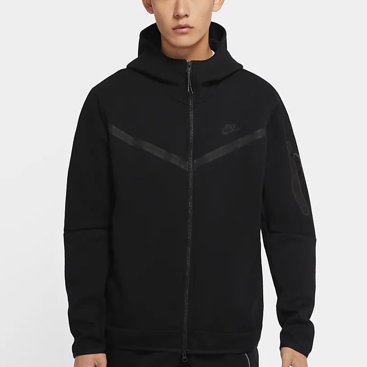 Nike Sportswear NSW Tech Fleece Zipper Jacket Asia Sizing 'Black