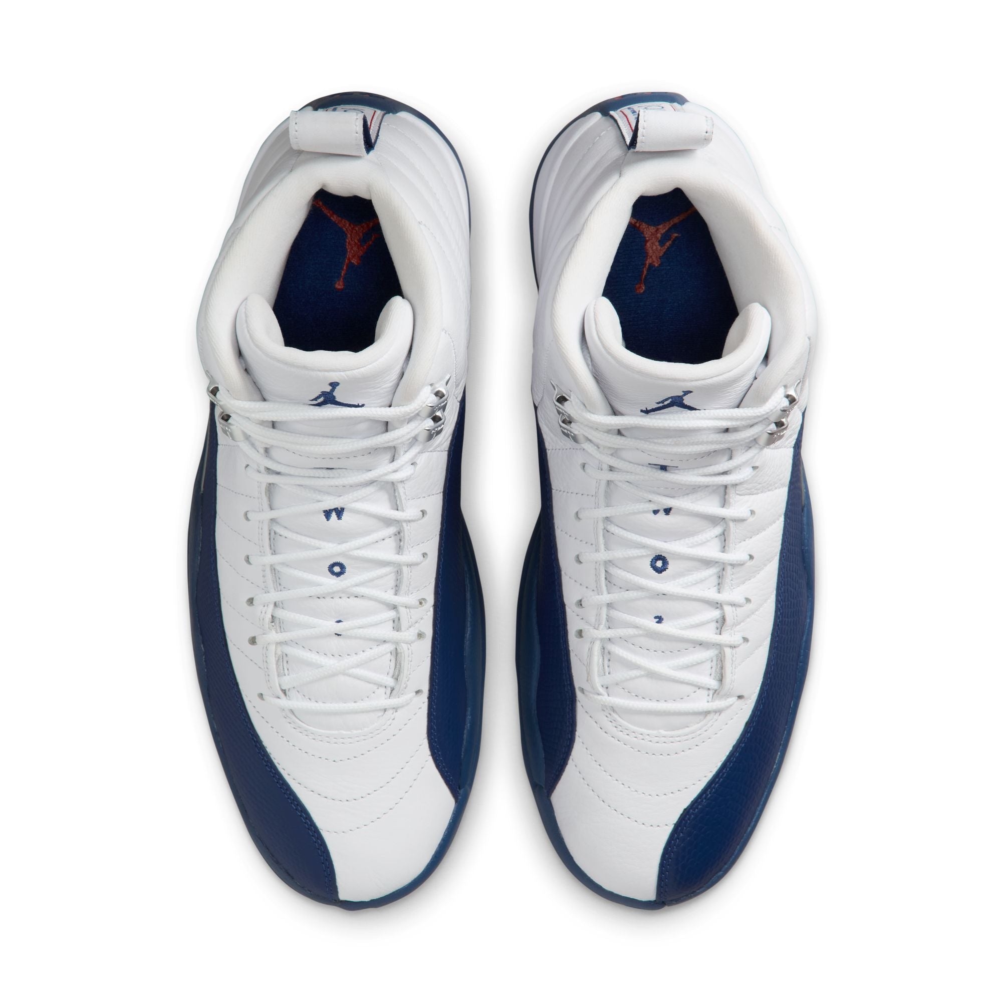 AIR JORDAN - RETRO 12 - WHITE/FRENCH BLUE/METALLIC SLIVERS