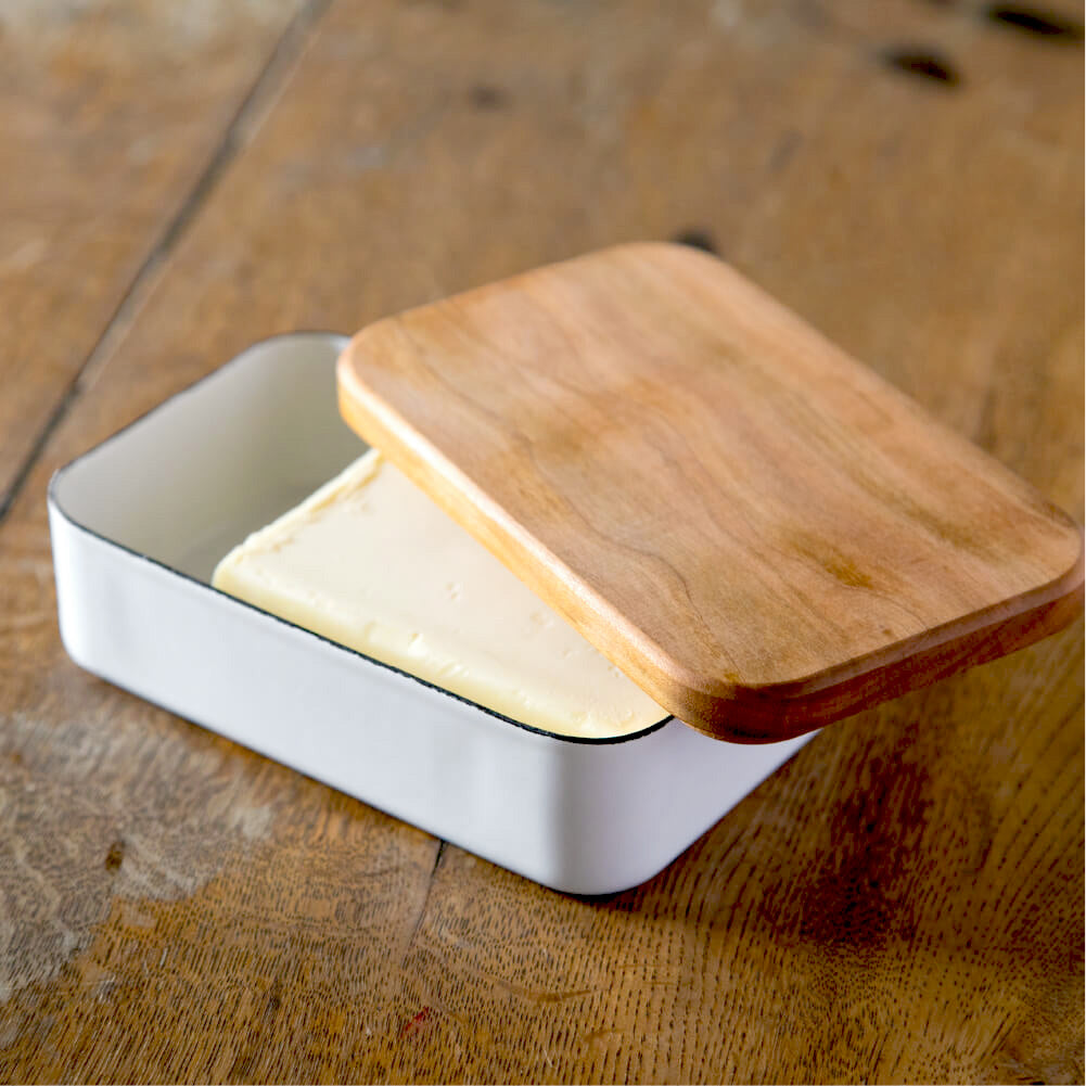 野田琺瑯 バターケース 200g用 ｜のレン神楽坂【公式通販】発酵