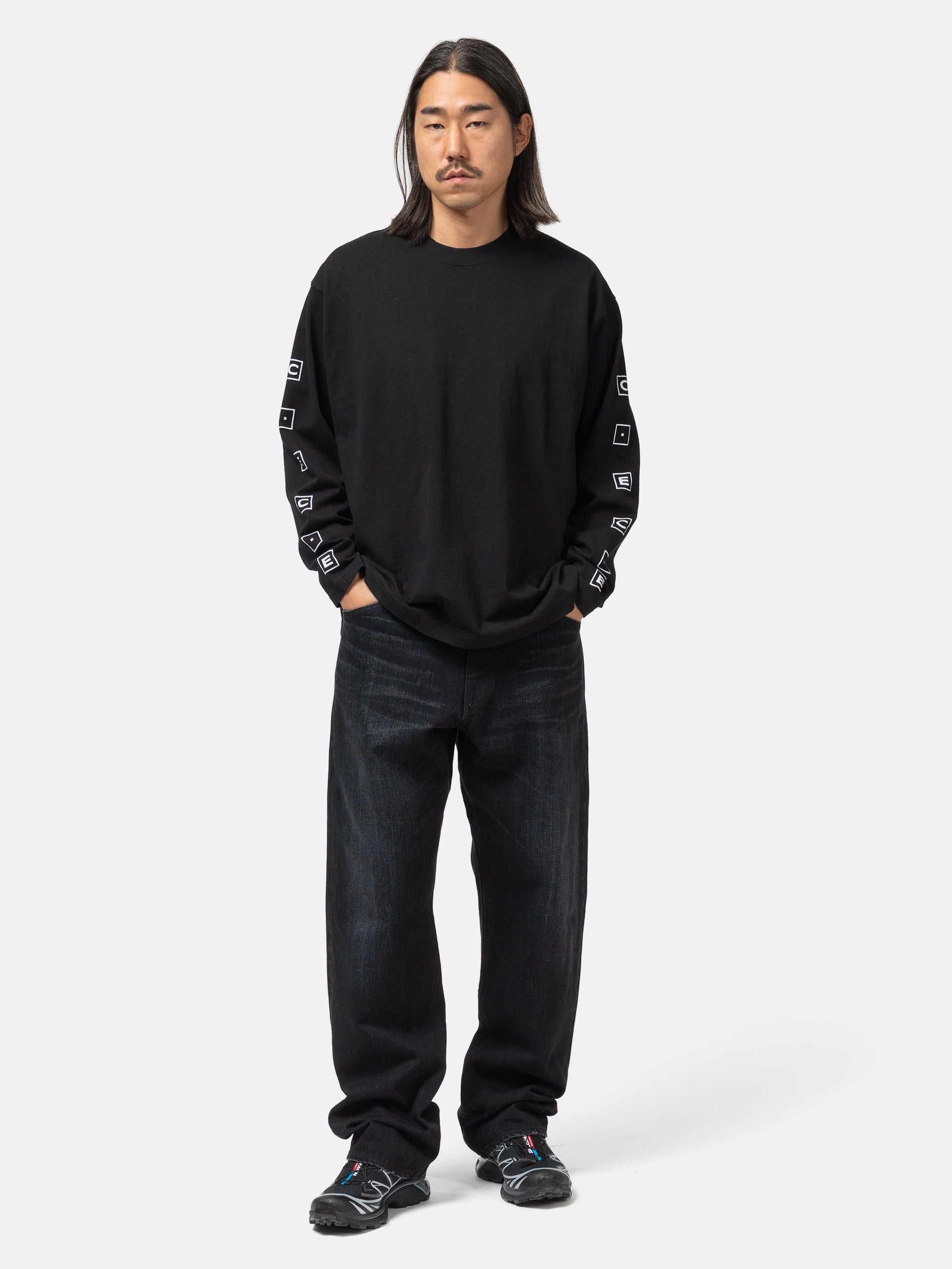 CAV EMPT CGCEGC Heavy Long Sleeve T Black | HAVEN