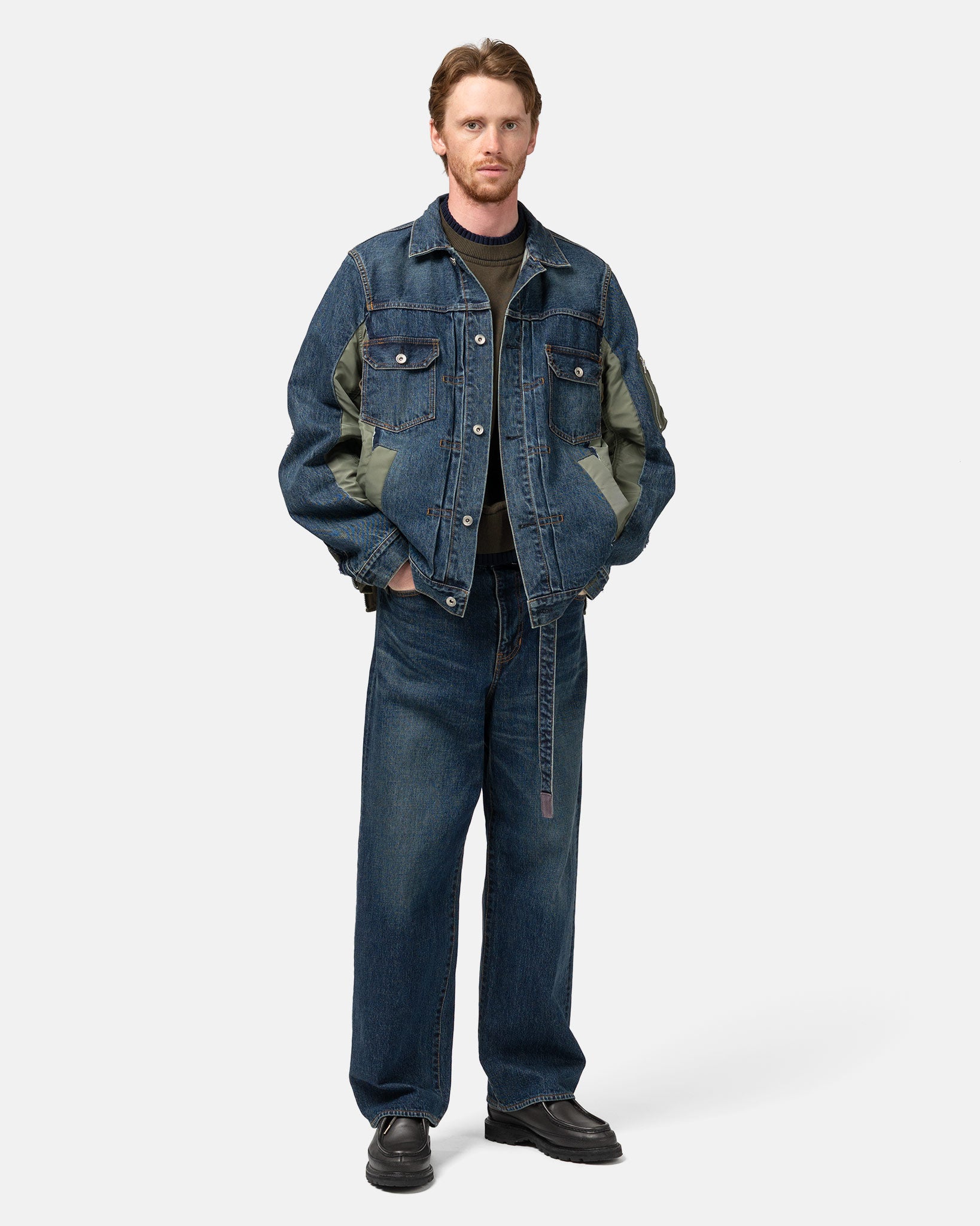 パンツ sacai Patch Work Denim Pants. size1 sacai Patch Work Denim