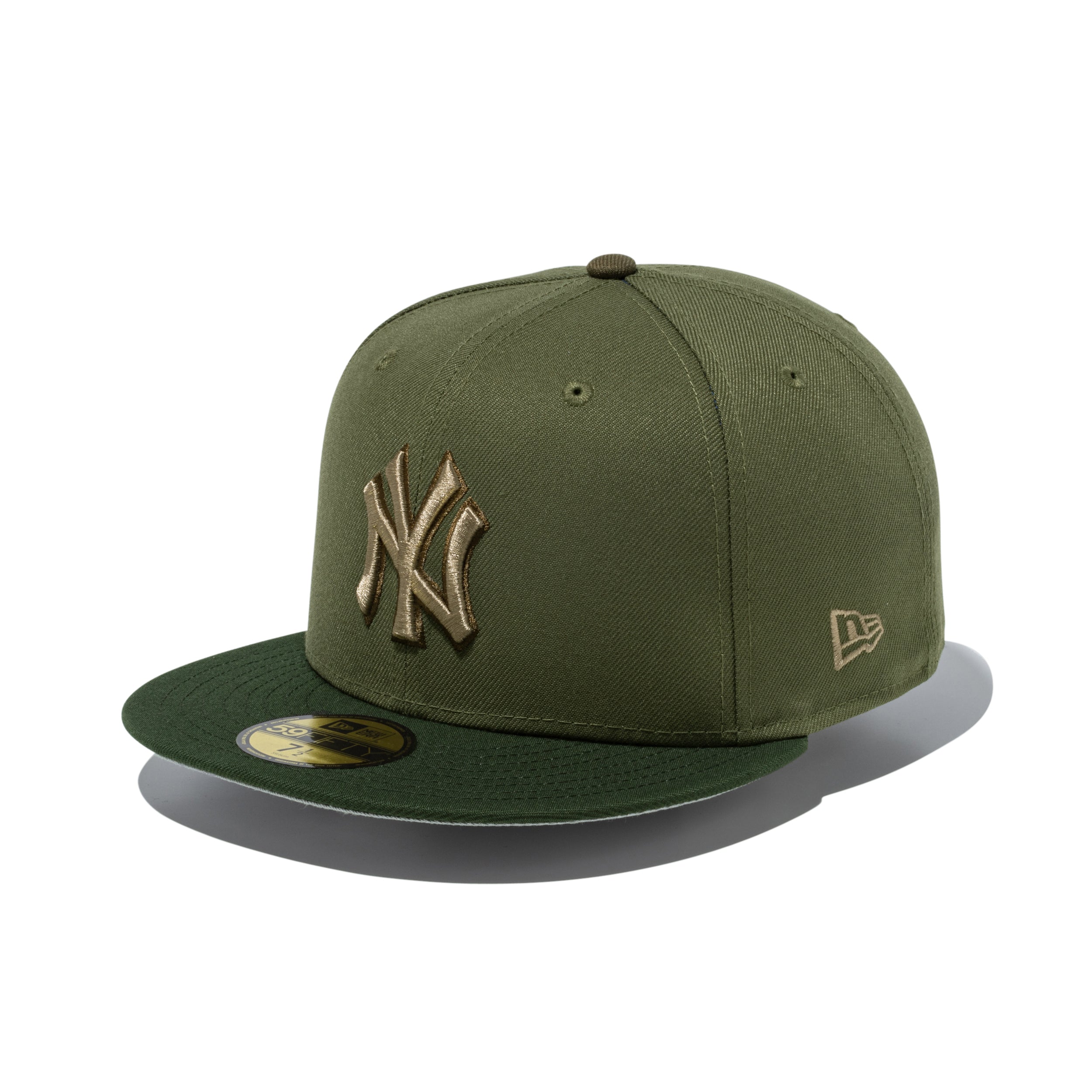 59FIFTY Deep Forest ロサンゼルス・ドジャース オリーブ モスバイザー