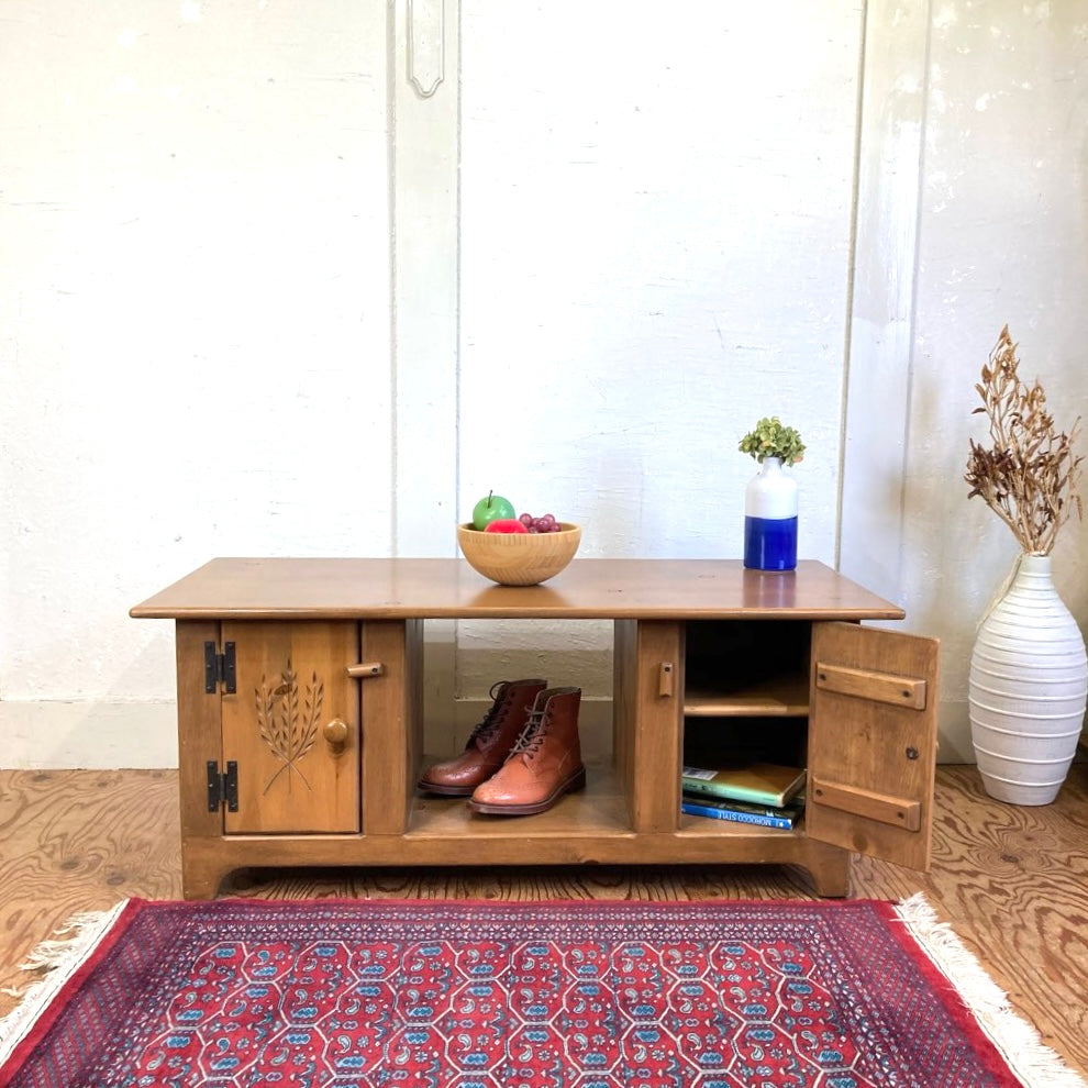 アンファン / enfant キャビネット チェスト パイン材 中古 収納家具