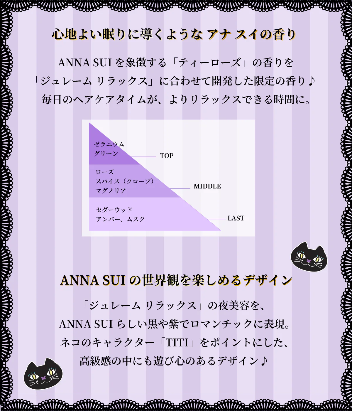 Limited Edition Jurem Relax ANNA SUI Hair Care Box