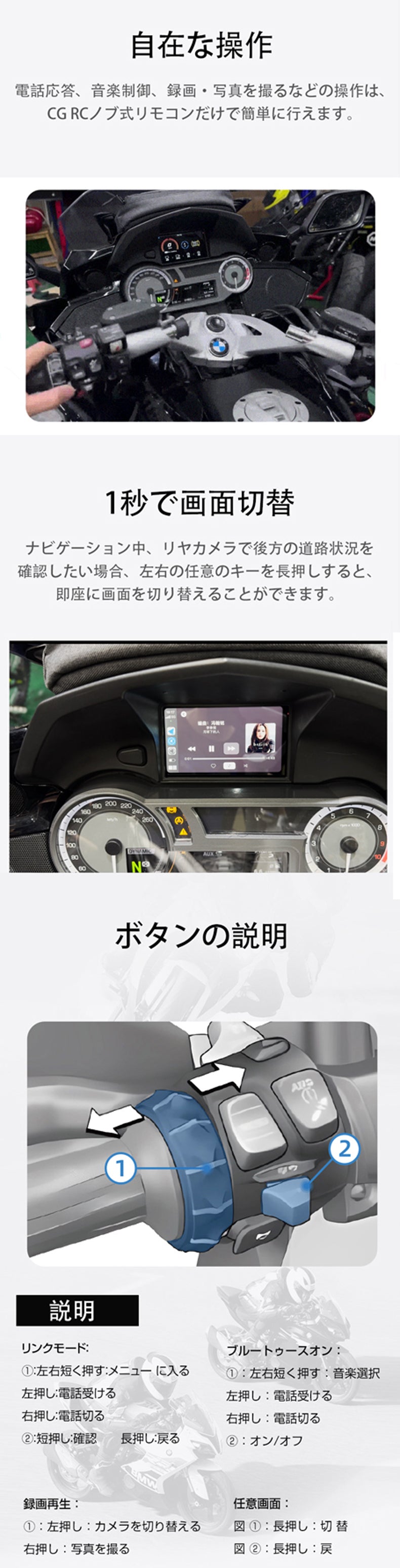 AIO-5Lite/Play機能化：BMW専用CGRC CANモジュール