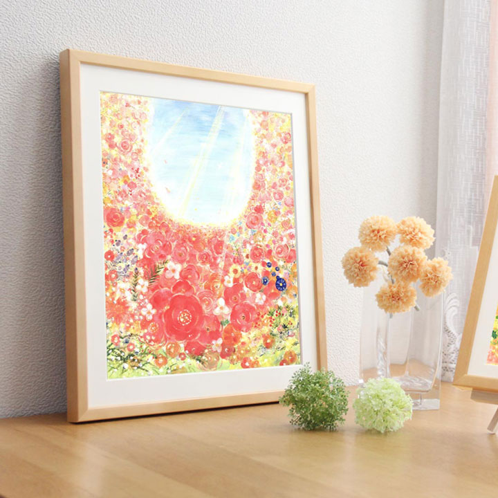 クザーコフ G.G 野に咲く花10号絵画