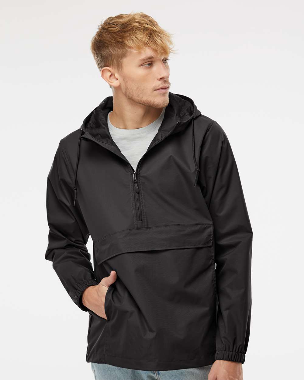 Independent Trading Co. EXP94NAW - Men's Nylon Anorak