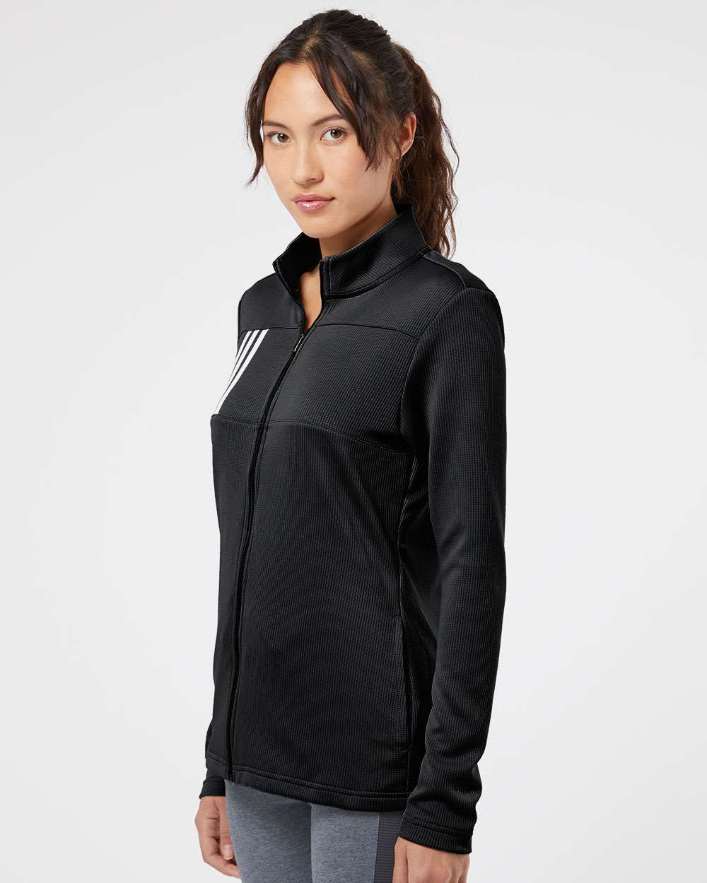 adidas A483 Women's Knit Full-Zip Jacket | S&S