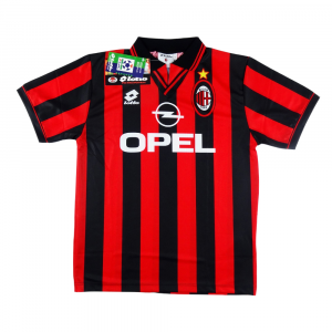 1995-96 Ac Milan Shirt Lotto Opel XL (Top)