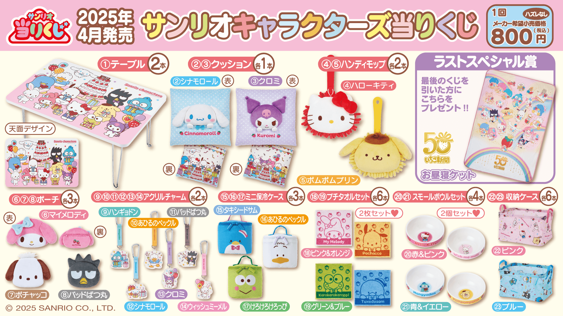 サンリオ当りくじ】-オンライン-