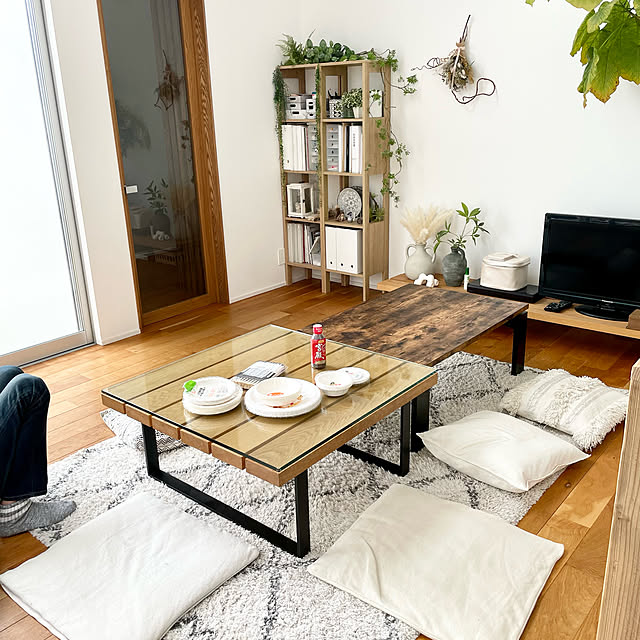 ニトリ リビングこたつ(フロットC 105 ヴィンテージBR) - 通販 | 家具