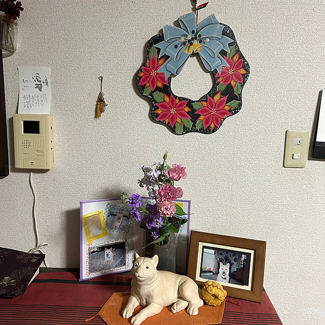 クリスマスリース トールペイント手描きのおすすめ商品とおしゃれな