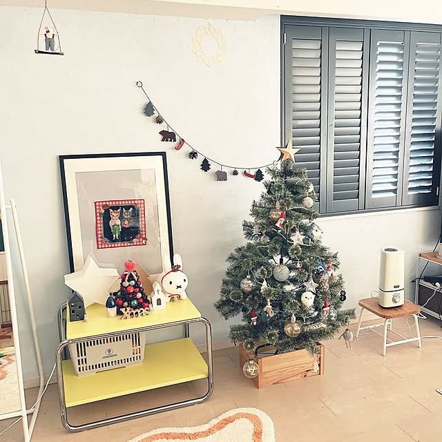 ミッフィー クリスマスツリー120cmのおすすめ商品とおしゃれな実例