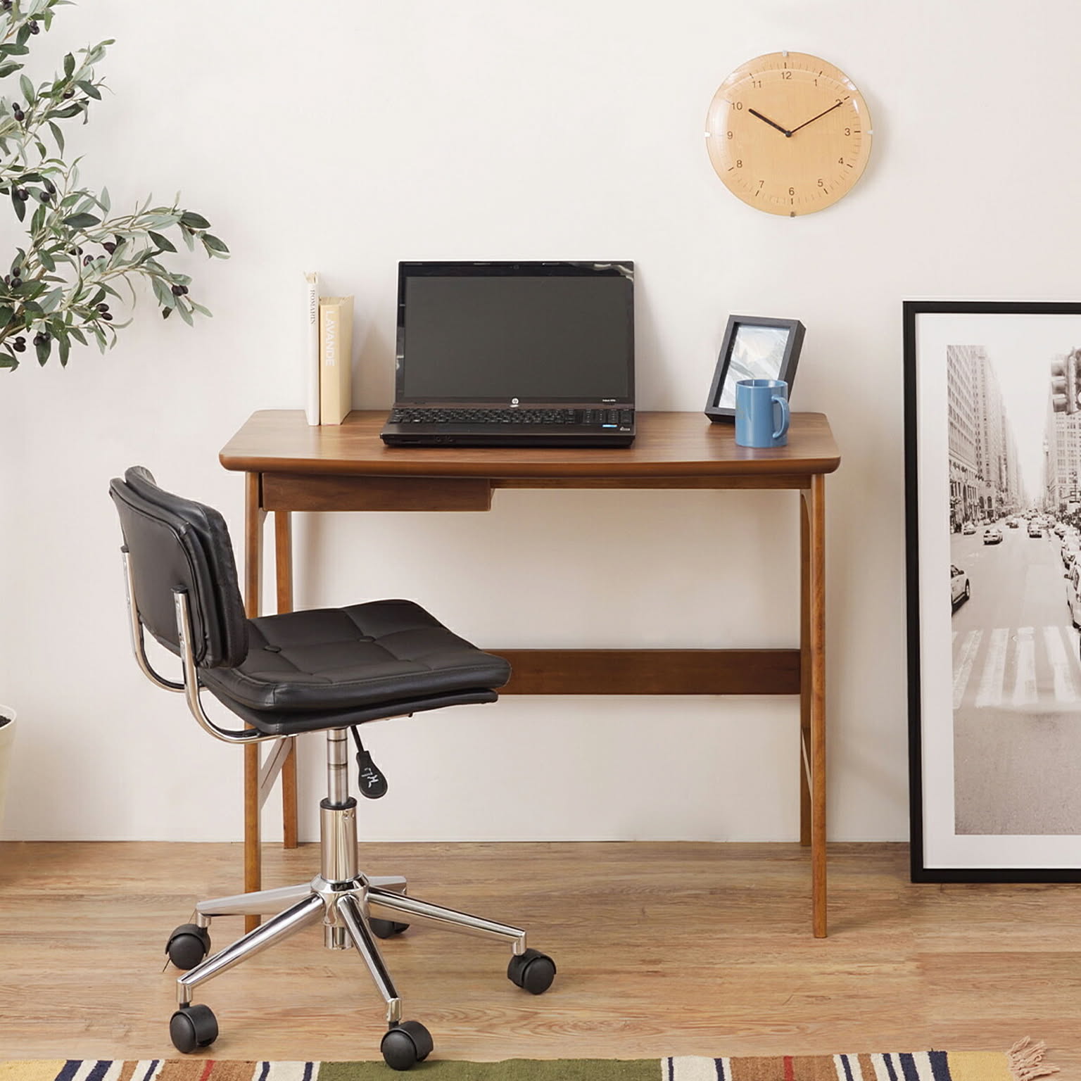 東谷 TAC-243WAL トムテ デスク ブラウン - 通販 | 家具とインテリアの