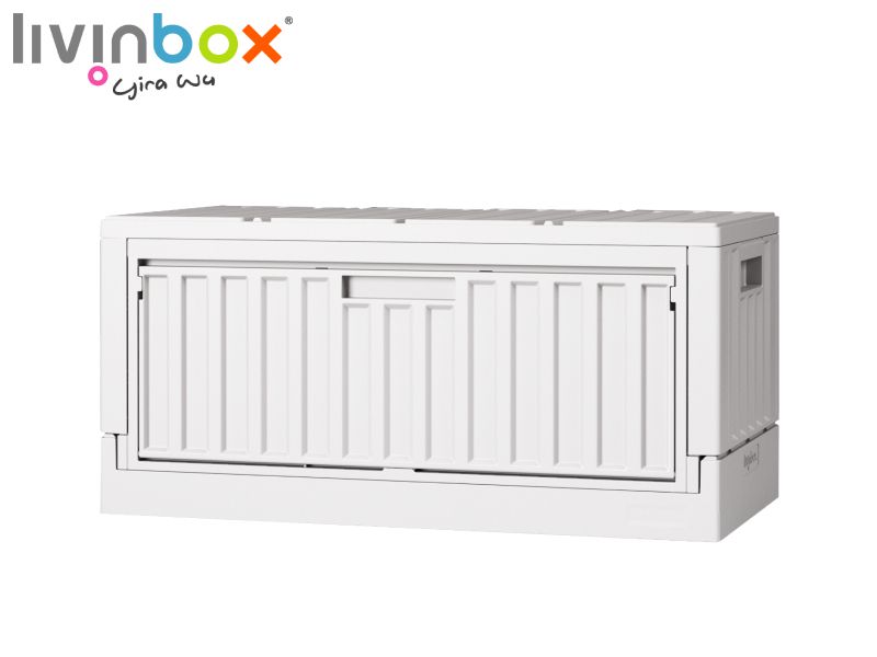 45L サイドオープンドア付きプラスチック収納コンテナ | FB-6432S