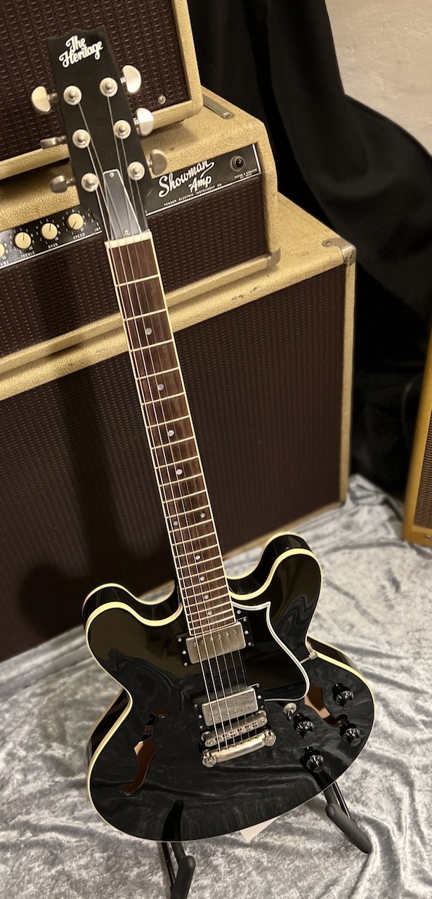 Heritage H-535 Ebony - Sacksioni Guitarshop
